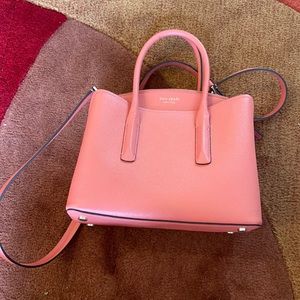 Kate Spade NY medium leather zip satchel